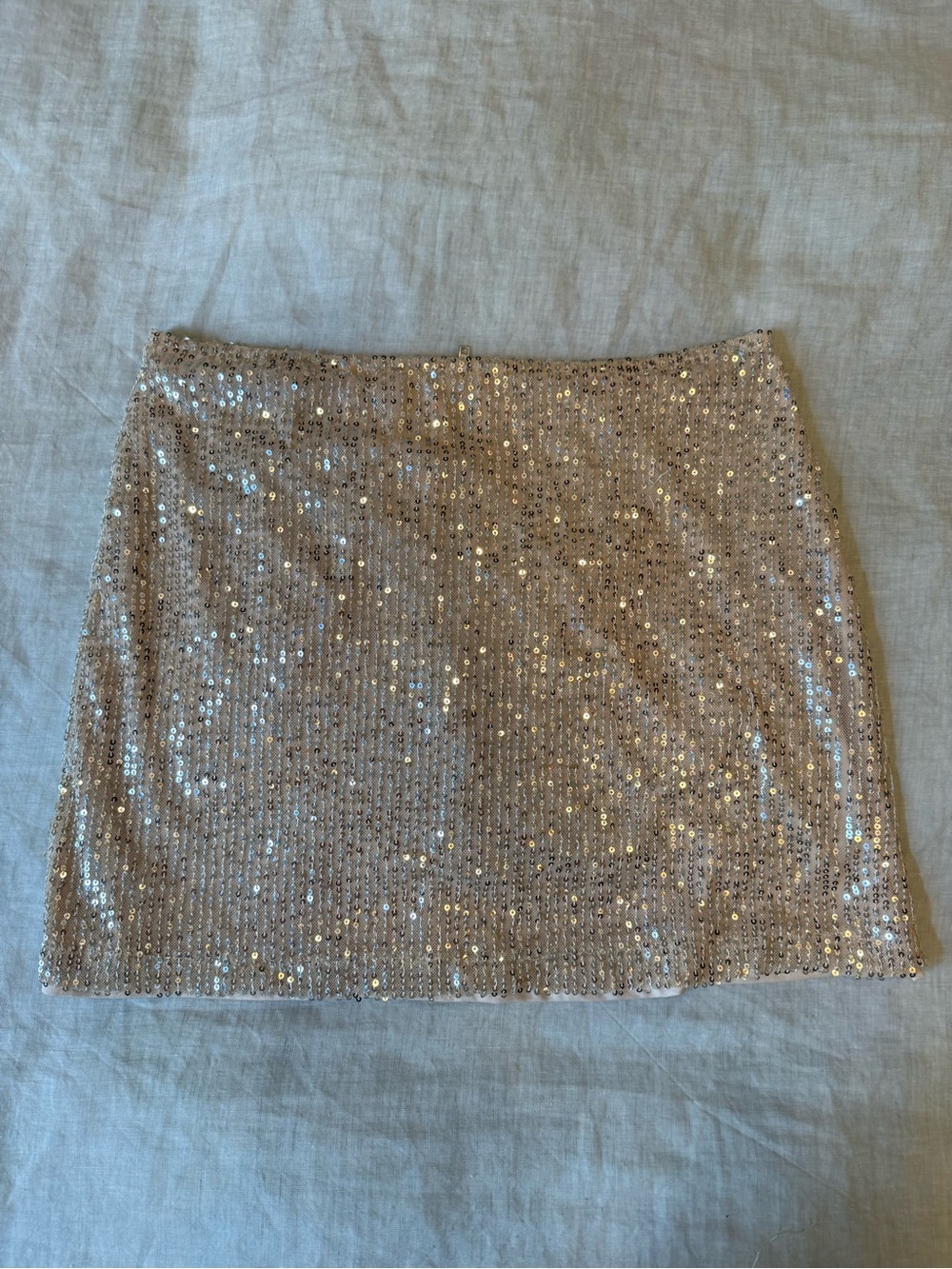 Sequin Mini Skirt